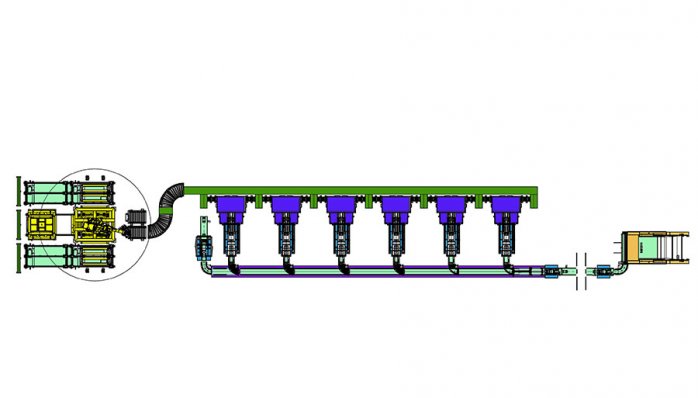 Noodle equipment - handbag production line