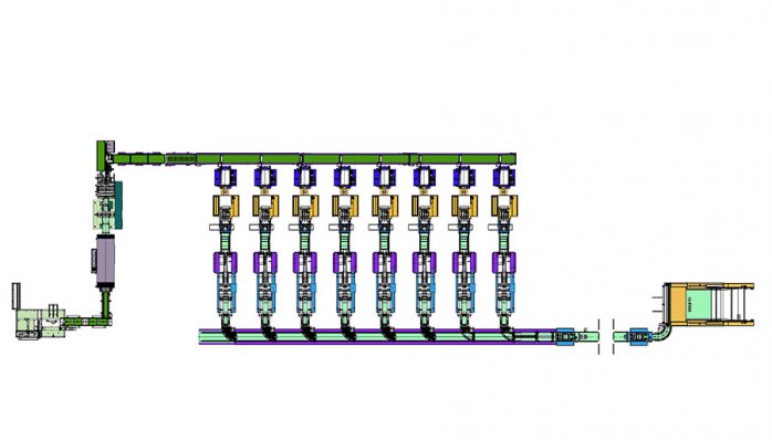 Noodle Equipment-Intelligent line for Paper Packaging